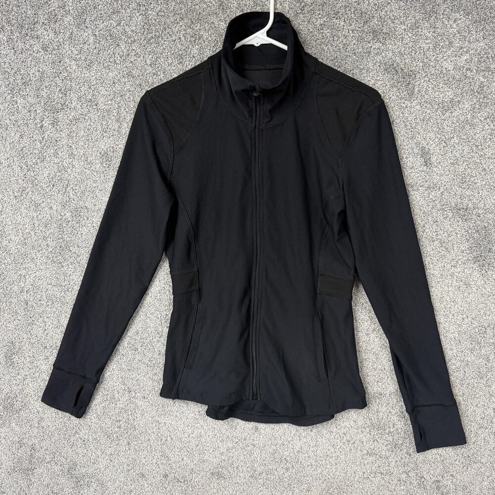 Apana Track Jacket S Thumbholes Clean Girl Athleisure Urban Streetwear Sporty